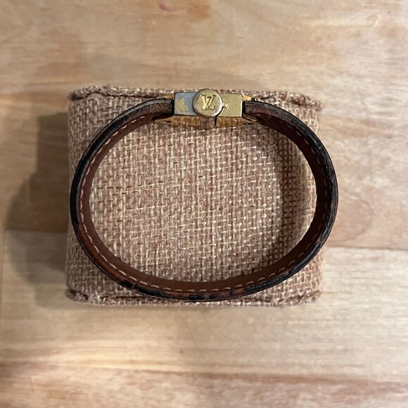 LOUIS VUITTON Women’s Spirit Bracelet Brown — Authentic & Gently Used - Picture 5 of 5